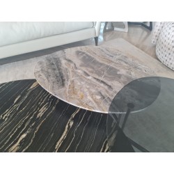 After9 coffee table 75x60 H31top by Tonelli Design srl