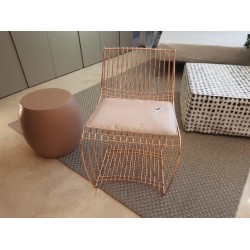 SIGNAL DE CHAISE FILO CROMO ORO ROSA by MDF Italia