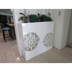 DAFNE VASE C/2 FLOWERS W120 D25 H110 от De Castelli by Celato