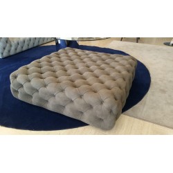POUF CHARLES B. 135X135 NABUK LEATHER von Flex Team