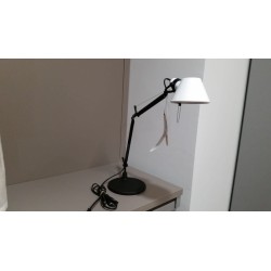 TOLOMEO MICRO N/WHITE LAMPE DE TABLE d'Artemide