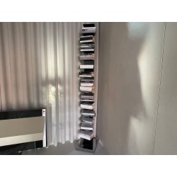 LIBRERIA PTOLOMEO 15 MENS NERO INOX от Opinion Ciatti