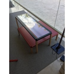 ZERO TABLE 120X40 H.43 EXTRACH GLASS von Alias