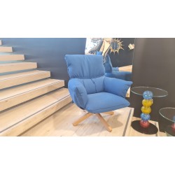 LUD'O LOUNGE 4 WALES WOOD ARMCHAIR от Cappellini