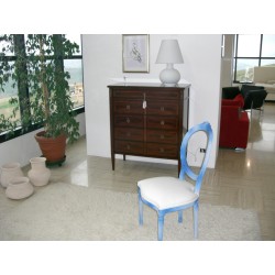 FAUTEUIL OVAL CELESTE par Cyrus Company Sas