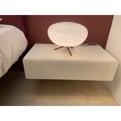 사이드보드 36E8 73,6 H18.4 아이보리 글라스 by Lago