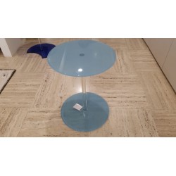 LENS TABLE D40 H50 CELESTE RAL5024 von Tonelli Design srl