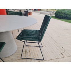 CHAISE MOD. NEIL CHAISE TWIST INTR.GREEN de MDF Italia