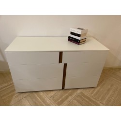 COMO ATHENA 3CASSETTI L126 H70 di Tomasella