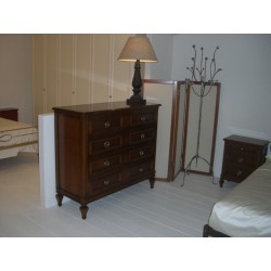 COMO' 4/C WALNUT ANTIQUE FINISH от Stella Del Mobile
