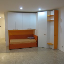 Ensemble de chambre à coucher SIRIUS FRASSINO BIANCO par