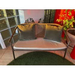 SOFA 2P MOD.SMART W/CUSHIONS SEAT от Varaschin