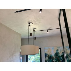 SOSP. LEUKON Ø60 BRONZATA/TESS BEIGE от Maxalto