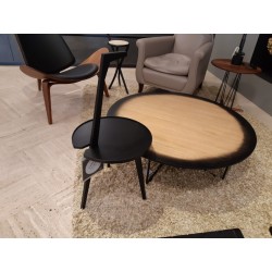 TABLE MOD. "CICOGNINO" FRASSINO T.NERO par Cassina