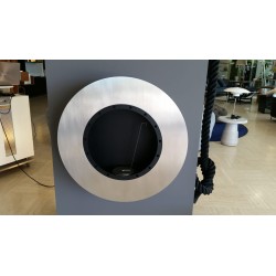 FOYER MURAL BIO OVAL EN ACIER INOXYDABLE par AcquaFuoco by GAP