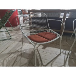 HIRAY WHITE ARMCHAIR/BROMT CUSHION от Kartell