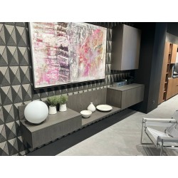 SOGG.BOX5 CLOVER BRIDGE ROV.GRAFITE di Cucine Lube