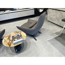 ERMES FAUTEUIL EN BOIS AVEC TABACCO par Misura Emme