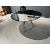 토넬리 디자인의 유니티 테이블 D.130 H.74 FUME' GAMB.CROM