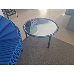 TAVOLINO L.A.SUNSET D.79 H.40 BLU di Glas - Emar