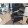 SANLUCA LEATHER ARMCHAIR SC 20 INK von Poltrona Frau