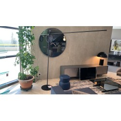 LAMPE TERRA TANGENT XL NOIR H207 L248 de Pallucco