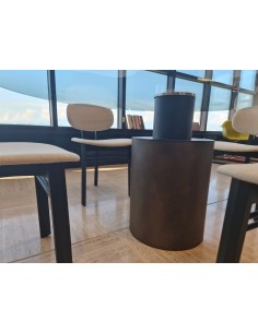 TAVOLO CRESO CR.TRASP/BRONZO ORBIT.OP. 