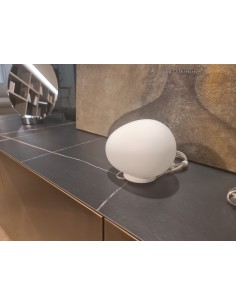 GREGG MIDI E14 BLANCA LÁMPARA DE MESA by Foscarini