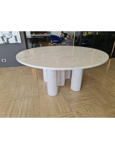 THE COLUMN TABLE D.165 IN MARBLE von Kettal