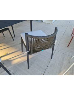 LIGHT CHAIR S/BRACHIOLI GRAFITE von Unopiù