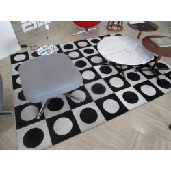 Teppich PATCHWORK 180X240 WHITE/BLACK von Parentesi Quadra
