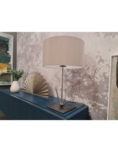 HOLLY DARK BLUE GRAY TISCHLAMPE von Poltrona Frau