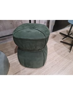 POUF LEPLI' 39X39 H.46 VELVETY ROSEMARY от Poltrona Frau