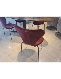SERIES 7 BELFAST AUTUMN RED CHAIR von Fritz Hansen