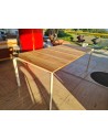 MAKI TEAK WOOD TABLE by Kristalia