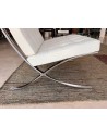 BARCELONA CHROME LEATHER ARMCHAIR VO785 von Knoll International