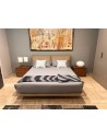 JOHN-JOHN BED SC 33 TRAVERTINO par Poltrona Frau