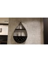 LIBRARY DROP INOX LUCIDO/NERO OPACO by Cattelan
