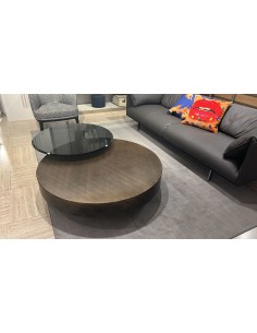 ARENA TABLE BOND BLACK BASE, PLANES by Cattelan