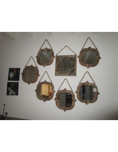 COMPOSIZIONE 7 SPECCHI DB003140 di Dialma Brown srl