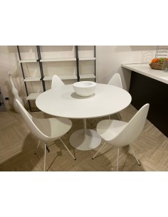 DROP 3110 WHITE CHAIR by Fritz Hansen