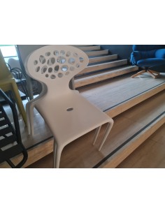 SUPERNATURAL, perforated back chair by Moroso