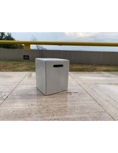 POUF INOUT 42 BLANC CÉRAMIQUE par Gervasoni