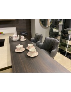 리한나 가죽 스툴 977 가죽 by 카텔란