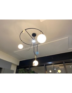 SOSP NH S4 CIRCULAIRE Ø765X867 NERO di Artemide