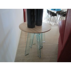 TABLE OVIDIO D.50 H.55 NATUREL par Fiam