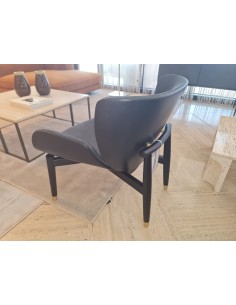 JORGEN MOD.ARMCHAIR 75X72 H74 CUIR RÉV. 