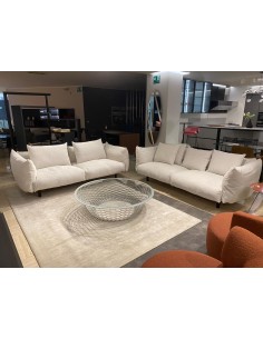 SOFA SOFFIO ECO+ IN FABRIC ARIEL от Lema