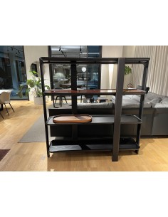 DUO BUCHKASSE WENGE + PIANO von Ceccotti