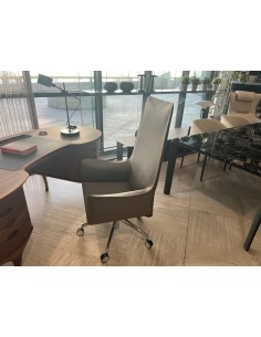 LOUNGE CAB OFFICE CUOIO PRO armchair by Cassina